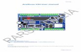 Arethusa V24 User manual - Parsic Italia · 2017-02-15 · 1-UART, 1-A/E/USART, 1-SPI, 1-I2C1-MSSP(SPI/I2C) Capture/Compare/PWM Peripherals 1 CCP, 1 ECCP Timers 2 x 8-bit, 1 x 16-bit