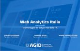 Web Analytics Italia - Eventi PA | Il sistema di …eventipa.formez.it/.../web_analytics_20181219.pdf2018/12/19  · Scaletta Agenzia per l’Italia Digitale Web Analytics Italia: