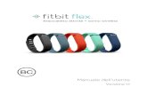 Fitbit Flex User Manual · Indicatori LED Flex è dotato di 5 indicatori LED. Gli indicatori si comportano in modo diverso, a seconda dell'operazione eseguita dal tracker. Monitoraggio