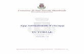 App istituzionale Urbeapp TUTORIAL App.pdf · previsti sia nel programma dell'Agenda Digitale italiana (piani di sviluppo locale attraverso strumenti di e-government), che nel programma