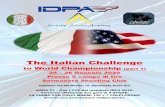 Locandina World Championship - The Italian Challenge 2020/2020 The... · Microsoft Word - Locandina World Championship - The Italian Challenge Author: Utente Created Date: 1/16/2020