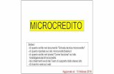  · - di quanto scritto nel documento "Scheda tecnica microcredito" ... - dei chiarimenti avuti dal Team di supporto dello stesso sito - di ricerche varie sul web Aggiornato al :