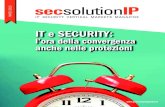 IT e SECURITY - Ethos Mediaip-security-magazine.ethosmedia.it/Secsolution-IP-Magazine_Mar-20… · 170,21 del 2020, Gartner prevede che, a consuntivo, la spesa globale in cyber security