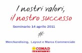 Seminario 14 aprile 2011 - UNIMCeconomiaediritto.unimc.it/it/ricerca/conferenze/del...2011/04/14  · essere conformi con le logiche di lettura dello stesso da parte dei clienti, al