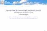 Importanza della Manutenzione ai Fini dell’Economia Aziendale › download › Presentazione-Espinosa.pdf · pag. 14 ORDINE DEGLI INGEGNERI della Provincia di Bergamo A proposito