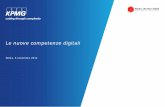 Le nuove competenze digitali€¦ · Contesto di mercato e trends tecnologici ... Utenti Internet 2,7 mld (+9,0%) Utenti a banda larga mobile 2,1 mld (+35,2%) Mercato eCommerce 1.144