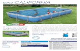 serie CALIFORNIA - Technypools · Una piscina moderna per un giardino al top Eleganti, funzionali, dall’esclusivo design, rappresentano il top della gamma e si montano con estrema