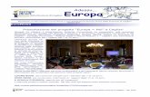 Presentazione del progetto “Europa = Noi” a Cagliari€¦ · Nel corso dell'incontro Alessandro Travisani del Dipartimento Poli-tiche Comunitarie e Tiziano Fazzi dell'asso-ciazione