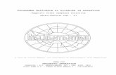 PROGRAMMA NAZIONALE DI RICERCHE IN ANTARTIDE · Ministro per il coordinamento delle iniziative per la Ricerca Scientifica e Tecnologica 29 aprile 1986 - parere del Comitato Interministeriale