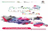 Provincia di Forlì-Cesena - ER Festival Cultura Tecnica · Per aggiornamenti in tempo reale sul programma, consultare il sito er.festivalculturatecnica.it e i canali social del Festival.