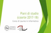 Corso di Laurea in Informaticaweb.dmi.unict.it/sites/default/files/documenti_sito... · Introduzione al Data Mining (9CFU) –Prof. Alfredo Ferro •Il corso fornisce le basi per