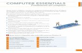 COMPUTER ESSENTIALS Fondamenti del computer...COMPUTER ESSENTIALS - Il Syllabus della Nuova ECDL 3 4.1.5 Aprire un file, una cartella, un’unità. 16 4.1.6 Utilizzare nomi significativi