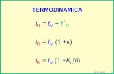 TERMODINAMICA · GC 3 14/15 9 PARAMETRO C TRASFERIMENTO DI MASSA COLONNE IMPACCATE ( ) G 2 p S 2 2 2 f 1 8 C D d u k D kd u + + = π k-fattore di capacità u-velocità lineare media
