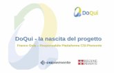 DoQui - la nascita del progettoold.innova.puglia.it/forumpa/Presentazione DOQUI - Gola CSI.pdf– i meccanismi di coerenza tra le iniziative progettuali che la comunità accoglie –