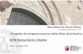 Progetto di riorganizzazione della Rete distributiva DTM Roma … pilota ROMA N… · Focus sul disegno del nuovo modello di servizio corporate: PMI e ENTI Gli interventi proposti