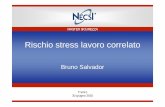 Rischio stress lavoro correlato - Necsi srl · Rischio stress lavoro - correlato S icurezza Master Art. 28 Oggetto della valutazione dei rischi. comma 1.La valutazione …. Deve riguardare