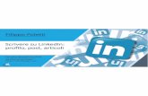 Filippo Poletti Scrivere su LinkedIn - Ordine dei scrivere su linkedin: profilo, post e articoli linkedin mette in contatto oltre 500 milioni di professionisti +500 mln utenti nel