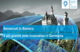 Benvenuti in Baviera: Il più grande polo innovativo in ... · > 70.550 km2 - il più grande stato federale della Germania. > 13 milioni di abitanti (03/2018) - 11°in Europa. > PIL