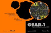 GEAR-1 - Crivellin · 2019-07-26 · GEAR-1 Presentazione 3 Il programma calcola i dati geometrici di una coppia di ingranaggi cilindrici ad assi paralleli con dentatura a denti diritti