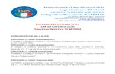 Comunicato Ufficiale N °31 Del 23 Gennaio 2020 …sicilia.lnd.it/sites/default/files/comunicati/2020-01...Comunicato Ufficiale numero 31 – Stagione Sportiva 2019/2020 4 • delle