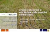 Analisi economica e ambientale delle pratiche conservative · SEMINARIO L’agricoltura conservativa ... CH 4 metano N 2 O protossido di azoto. Fattori di emissione per CO 2 eq. CO