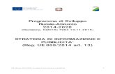 (Reg. UE 808/2014 art. 13) - Regione Abruzzo...Reg. UE n. 1305/2013, che individua gli obblighi e le responsabilità in materia di informazione e di pubblicità e in base a quanto