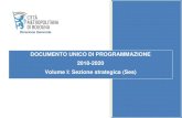 DUP 2018-2020 Sezione Strategica · La l. 56/2014 assegna alla Città metropolitana di Bologna, come prima funzione essenziale, l’individuazione e il coordinamento delle strategie