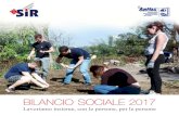 BILANCIO SOCIALE 2017 - Consorzio SiR · progetto sviluppato in comune con Anffas Milano Onlus, della quale condivide la missione e le finalità. Nato per promuovere la cooperazione