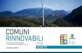 LE RINNOVABILI IN CONTINUA CRESCITA IN ITALIA · Per il Veneto, nel 2015 la quota dei consumi complessivi di energia coperta da fonti rinnovabili è pari al 17,3%, superiore alla