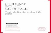 CORIAN SOLID SURFACE - Corian México – CORIAN MÉXICO · 2019-01-07 · Tenga en cuenta que nuestro Portafolio de colores de Corian Solid Surface puede contener tonalidades muy