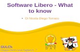 Software Libero - What to kno€¦ · Introduzione al software libero #3/40 Codice sorgente vs codice binario Il programma eseguito da un computer è un cosiddetto binario (eseguibile),