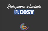Relazione Sociale - COSV · A partire dagli anni ’80, collabora con le principali Agenzie delle Nazioni Unite e numerosi uffici e linee di finanziamento della Commissione Europea.