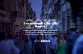 Il Crowdfunding in Italia - 2017 · 2020-02-07 · Il crowdfunding in Italia2017 Il report Un report sullo stato dell’arte del Crowdfunding in Italia aggiornato al 2017: la mappatura