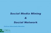 Social Media Mining & Social Network - Università di Roma LUMSA€¦ · del web 2.0 e di Facebook 6 . Social Network Analysis (SNA) •Analisi delle strutture sociali finalizzati