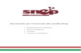 Documento per l’incaricato alle vendite Snep · 2020-02-24 · Il presente documento, denominato “Linee Guida per gli Incaricati e Piano Compensi”, forma parte essenziale ed