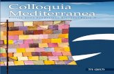 Colloquia Mediterranea - Fondazione Giovanni Paolo II onlus€¦ · Colloquia Mediterranea 7/1 (2017) Colloquia Mediterranea Rivista della Fondazione Giovanni Paolo II € 16,00 Reg.