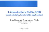 L'infrastruttura ENEA-GRID › project › eneagrid › Tutorials › corsiTEDAT › … · • Cloud Computing e servizi di virtualizzazione . 24/06/2013 ENEA-GRID --- F. Ambrosino