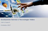Evoluzione Servizi e Tecnologie Video · 2017-10-16 · 1. SCENARIO EVOLUTIVO (1/4) Nel medio-lungo termine si rafforza la tendenza verso una rottura dell'integrazione verticale delle