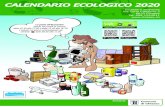 CALENDARIOECOLOGICO2020 - Chiasso...Consegna separata dei rifiuti Rifiuti riciclabili scarti non pericolosi per l’ambiente, la cui raccolta separata è opportuna per: - risparmiare