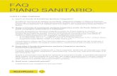 FAQ PIANO SANITARIO. - UGL COM BRESCIA › wp-content › uploads › ... · Piano Sanitario per il personale non dirigente di Poste Italiane S.p.A. e delle società del Gruppo Poste