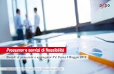 Prosumer e servizi di flessibilità - ITALIA SOLARE · 2018-05-08 · SDC = sistemi distribuzione chiusi Forti limiti configurazioni ... Monitoraggio dello sviluppo degli impianti