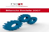 Bilancio Sociale 2007 - Opera Bonomelli · mente nord-africane. In tale periodo insorgono notevoli difficoltà per la gestione della convivenza tra i circa 60 italiani e i 40 immigrati.