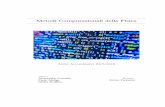 Metodi Computazionali della Fisica - INFNpiccinin/MCF/dispense_colombi-meliga-scaffino.pdf · Metodi Computazionali della Fisica 1 Analogamente a quanto fatto prima per la derivata
