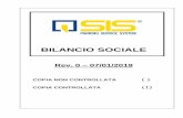 BILANCIO SOCIALE - Sispark SOCIALE 2019.pdf · S.I.S. S.r.l. - Bilancio Sociale Anno 2019 4 1997), dove all’art. 17 omma 132 e 133 è prevista la possiilità di conferire funzioni