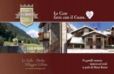 Le Case fatte con il Cuore. - Les Maisons des Alpeslesmaisonsdesalpes.com/images/pdf/derby/villaggiosorso.pdf · ecc. Escursioni naturalistiche ambientali in parchi e riserve naturali,