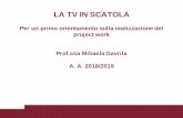 Per un primo orientamento sulla realizzazione del project work … · 2018-11-16 · social media planning. QUALE TV PER L’ITALIA CHE CAMBIA ? ... (scaletta, copione, sigla, idee
