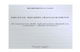 DIGITAL RIGHTS MANAGEMENT - UniTrentoeprints.biblio.unitn.it › 4375 › 1 › Roberto.Caso_DRM.pdf · 1.7 Software open source e DRM ..... 49 1.8 Condizioni generali di contratto