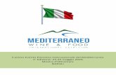 Il primo Evento Fieristico Internazionale del Mediterraneo ......italiane al proprio territorio di origine. - 299 prodotti DOP, IGP, STG e ... dell’Italia meridionale in cui promuovere