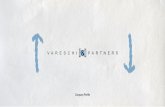 Company Profile - Vareschi Partners · Le attività di formazione specialistica sono rivolte agli “addetti ai lavori”. La specializzazione e lo sviluppo/aggiornamento delle capacità