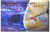 Manuel Consigli Accordi per quarte - Guitar Mindfulness · metodo per chitarra jazz Manuel Consigli volume II capitolo II 292 C m7/b5 C m7/b5 Eb minore melodica Eb jazz minor scale